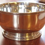 Pewter bowl given to each year’s Puterbaugh Fellow