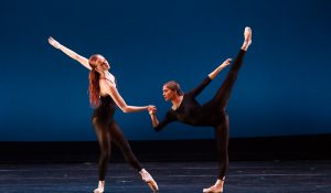 Photo from the performance of "Sand" at the University of Oklahoma.
